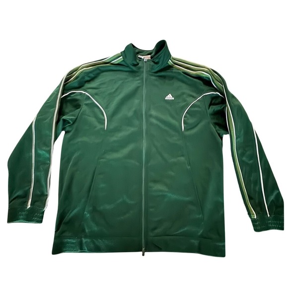 adidas Other - Adidas Irish Green Track Jacket 3 Stripes Mens Medium Excellent Condition